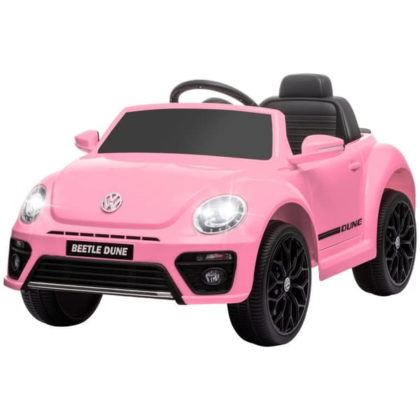 Rootz VW Beetle Kids Electric Car - Ride -On Vehicle - Børnebil - Fjernbetjening - 97 cm x 56,5 cm x 46 cm