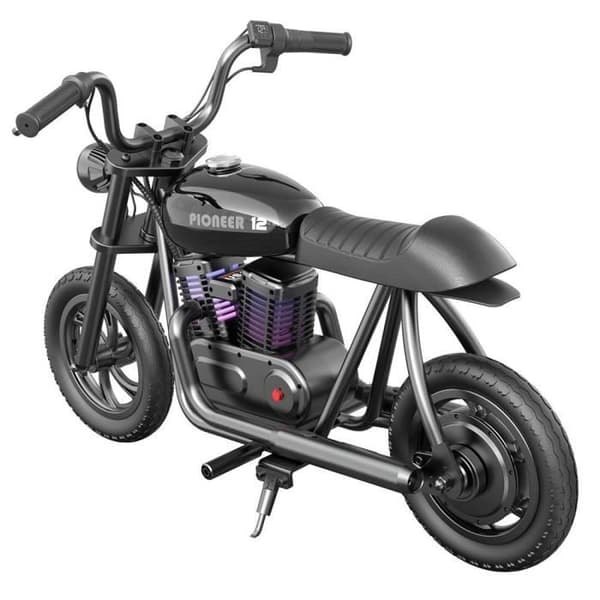 Elmotorcykel för barn - HYPER GOGO Pioneer 12 Plus - 24V 5,2Ah 160W - 12' x 3'-däck - 12km High-end