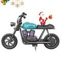 Miniatyrbild 1 av 4: Elmotorcykel för barn - HYPER GOGO Pioneer 12 Plus - Blå - 24 V 5,2 Ah - 12' x 3'-däck