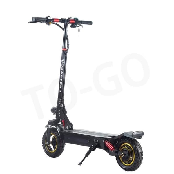 Obarter X1 elektrisk skoter vuxen skoter 10 tum slam skoter offroad skoter bakmotor 48v21ah 1000w scoot