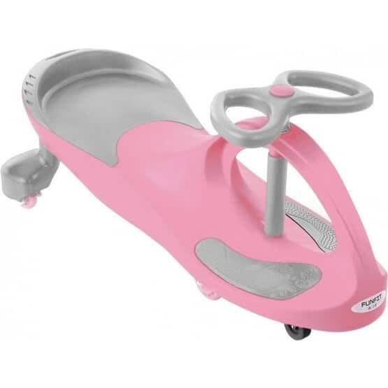 Wiggle Car - Wobble Car - Med LED-belyste hjul - Pink