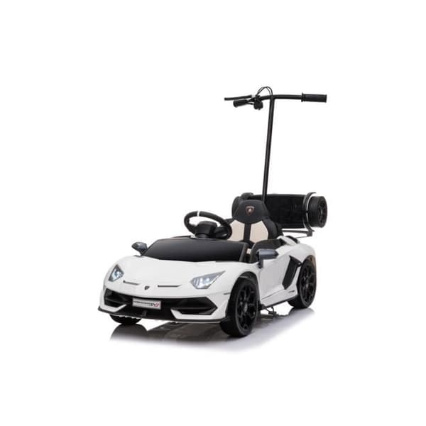 Vit Lamborghini lastbil - Barn - 3 till 6 år - 50 kg max - 4 hjul