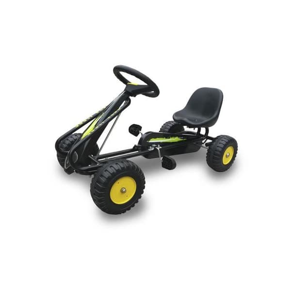 Kids Go Kart Pedal Car - Svart