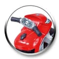 Miniatyrbild 4 av 4: Motortrogskross Molto Cross Premium - Röd - För barn från 2 år