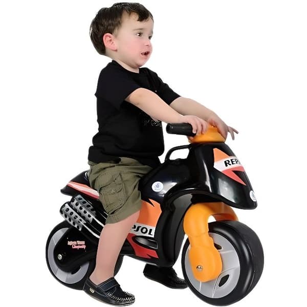 Neox INJUSA Motorcykelhållare - Repsol - För 18 månader Baby - Svart och Orange - 2 hjul