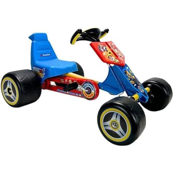 Pedal Go Kart - INJUSA - Paw Patrol - För barn 2-4 år - Metallchassi - Fast växellåda