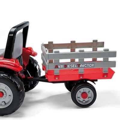 Pedaltraktor - Maxi Diesel med släp - PEG PEREGO