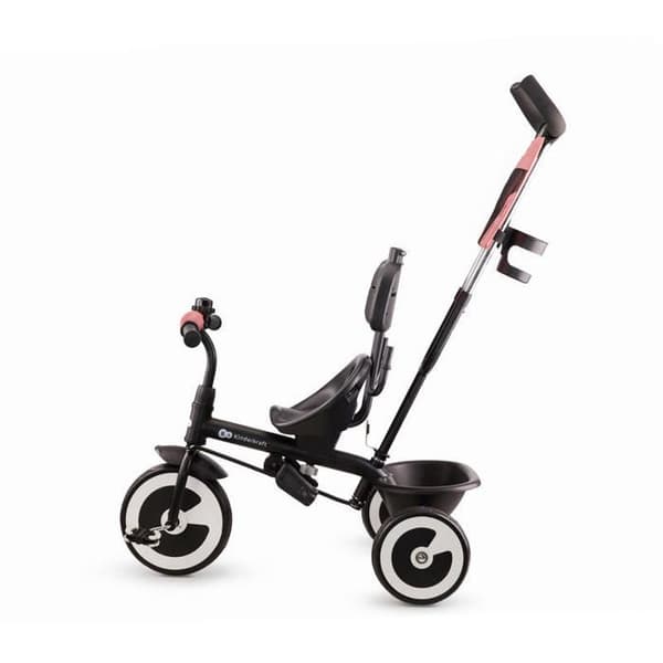 KINDERKRAFT Aston evolving trehjuling - 3 hjul - Från 9 månader till 5 år - Rose Pink