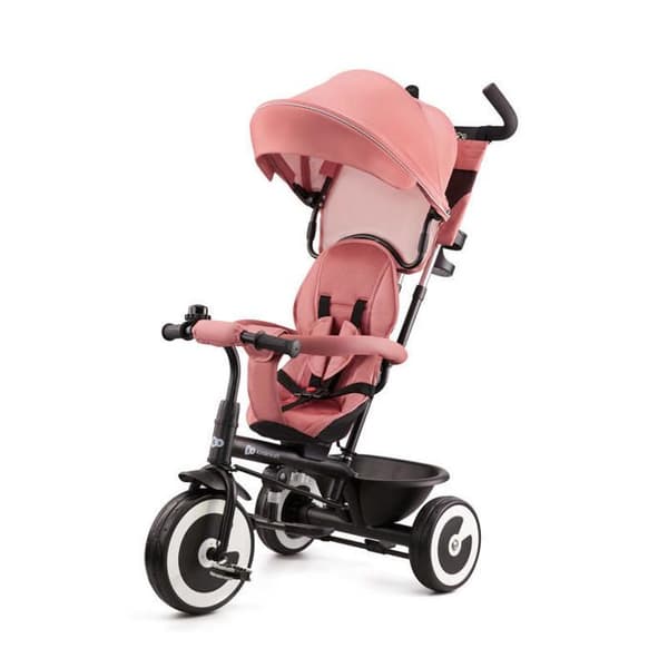 KINDERKRAFT Aston evolving trehjuling - 3 hjul - Från 9 månader till 5 år - Rose Pink