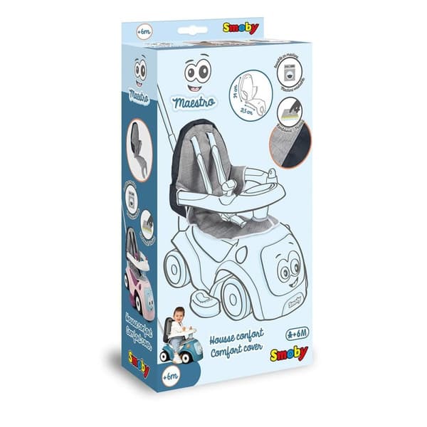 Kolmipyöräinen Smoby Harmaa