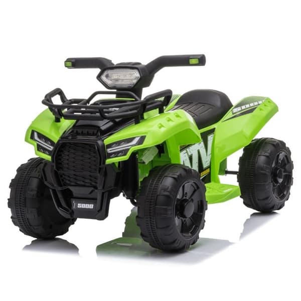 Eltrisk fyrhjuling för barn - ATV 5000 - 1 till 3 år - Batteri 7.4V - Grön - 3 km/h