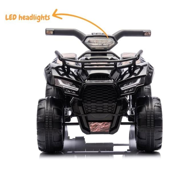 Eltrisk Fyrhjuling Barn - ATV 5000 - 7.4V - Svart - 1 plats - 3 km/h