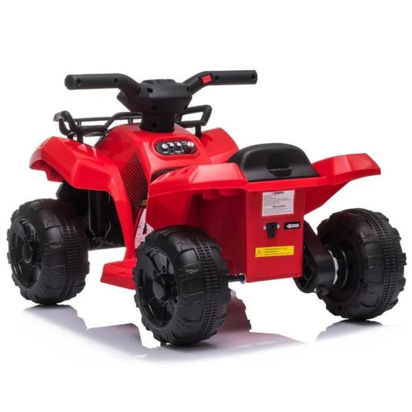 Barn Elektrisk Fyrhjuling - ATV 5000 - 7.4V - Röd - 1 plats - 3 km/h