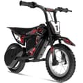 Miniatyrbild 1 av 4: EVERCROSS TECH EV13M Elektrisk Motorcykel för Barn 3-7 År 150W 14.4V/5.2Ah 12KM Svart Röd