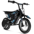 Miniatyrbild 1 av 4: EVERCROSS TECH EV13M Elmotorcykel för Barn 3-7 År 150W 14.4V/5.2Ah 12KM Svart Blå