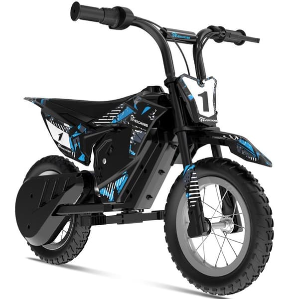 EVERCROSS TECH EV13M Elmotorcykel för Barn 3-7 År 150W 14.4V/5.2Ah 12KM Svart Blå