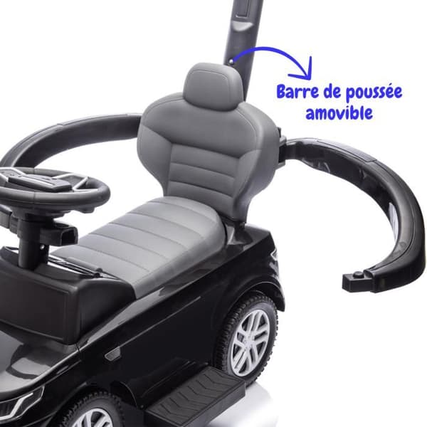 Barnbärare 2-i-1 - Land Rover Discovery - 1 till 3 år - Svart