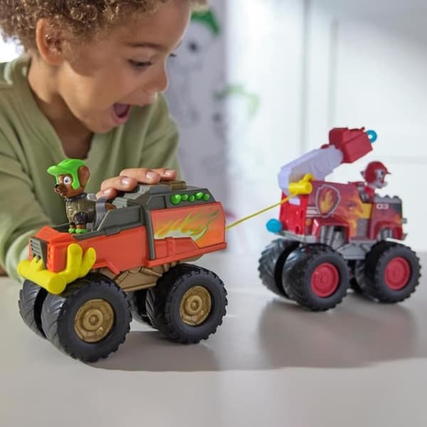 SPIN MASTERFORDON + RÄDDNINGSHJUL BOOMER FIGURE Paw Patrol