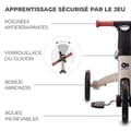 Miniatyrbild 4 av 4: KINDERKRAFT 4Trike skalbar trehjuling - hopfällbar - upp till 25 kg - grå