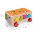 Miniatyrbild 4 av 4: TD® Assorted Blocks - 17 hål - Hand-öga-koordination - Lätt att förvara