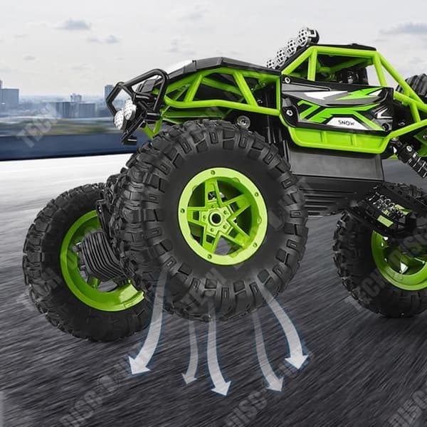 TD® Escalade Bigfoot 4WD terrängfordon 2,4G 4WD bergsfjärrkontroll bil Julklapp