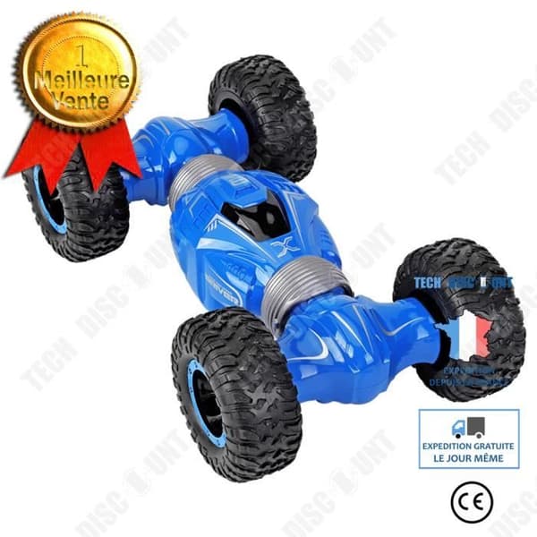 TD®\Stunt dubbelsidig flip-klättring bilfjärrkontroll fyrhjulsdrift deformation terrängfordon Julklapp