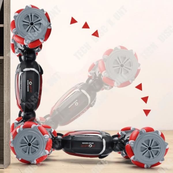 TD® Handstyrd induktionsvridbil 360 graders rotationsdeformation elektrisk fjärrstyrd bil