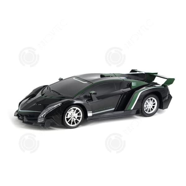 INN® barnfjärrstyrd bil 1/16 pojke leksaksbil ljus drift racing trådlös fjärrkontroll bilracing för barn