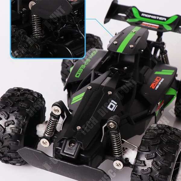 TD® RC Buggy Fjärrstyrd bil 2.4 GHz Fjärrstyrd terrängrasbil med hög hastighet Fjärrstyrd leksaksbil