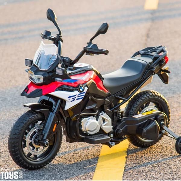 Elcykel Barn 12V - BMW F850 GS - 3 till 6 år - Röd