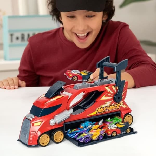 Camion Tonnerre T-Racers Mix 'N Race - Camion Lanceur med 3 Åtgärder i 1