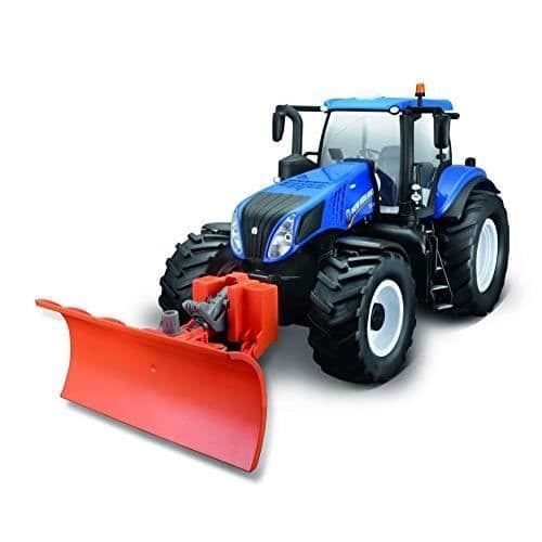 Radiostyrd leksak - MAISTO - Traktor T8.320 med snöskopa - Gul - Barn - Blandat