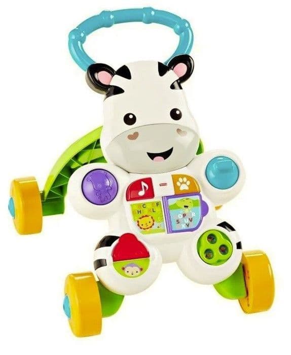 Fordon bärande Mattel - DPL53 - FISHER PRICE INTERAKTIV ZEBRA GÅVAGN
