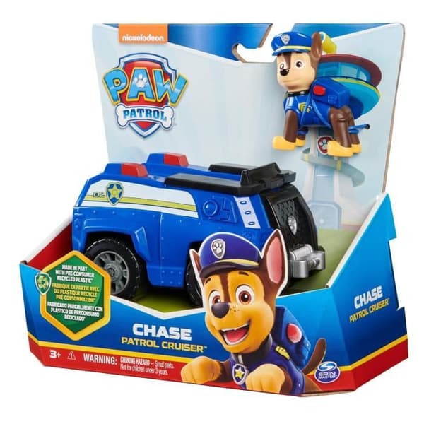 SPIN MASTERFORDON + JAKTFIGUR Paw Patrol