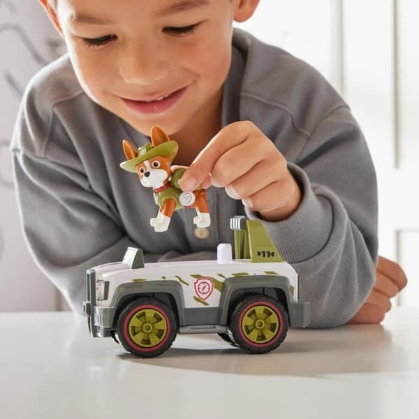 SPIN MASTER VEHICLE + PAW Patrol TRACKER FIGURE
