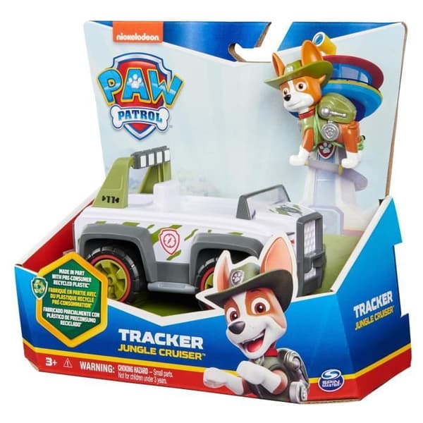 SPIN MASTER VEHICLE + PAW Patrol TRACKER FIGURE
