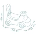 Miniatyrbild 4 av 4: Little Smoby - Bilhållare - Box under sadeln + säte - Horn - Från 10 år - Tillverkad i Frankrike