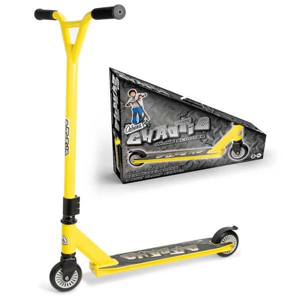 Sparkesykkel / Kickbike for Barn – Scooter Gul