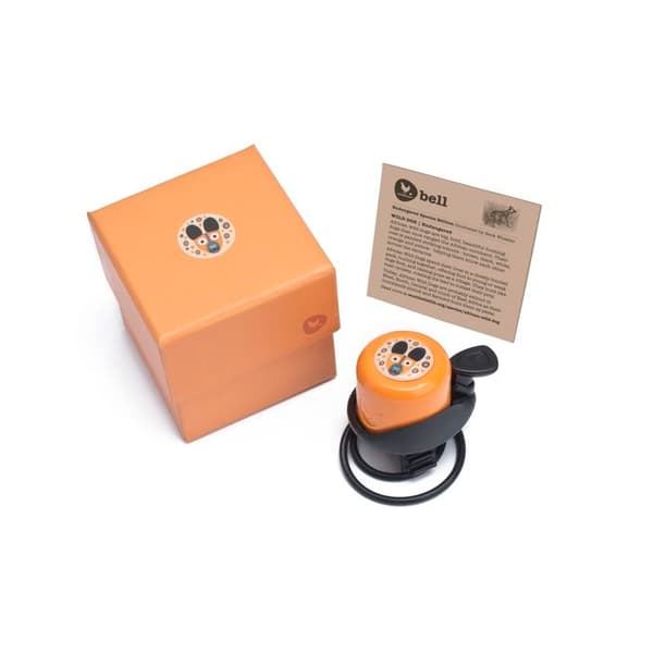 Wishbone Design Studio - Sonnette Draisienne - Orange Chien Sauvage