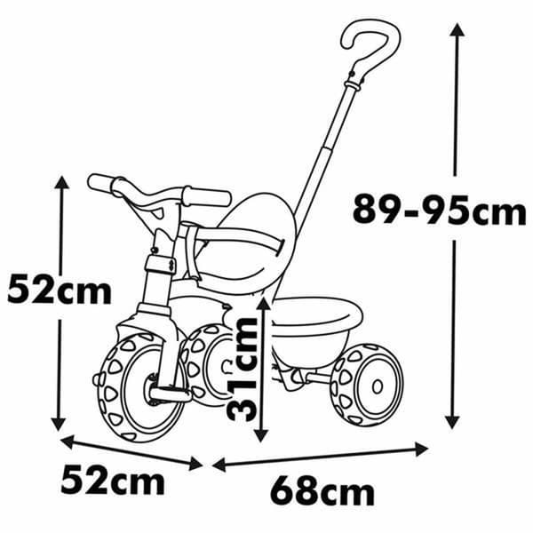 Balansbord Smoby Metallic