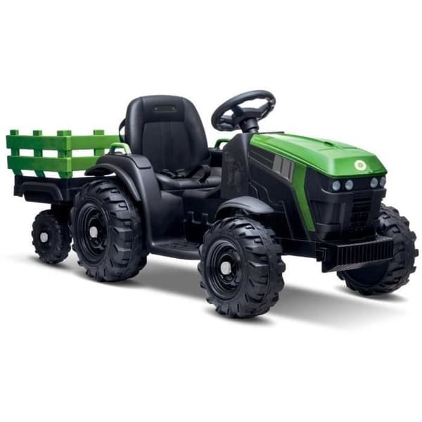 Barntraktor elektrisk med släp - Buddy Toys - BEC 8211