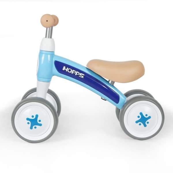 Qplay Hopps bärsele 4 hjul 50x23x40 cm Blå - DEVESSPORT - Barn - Vadderat säte