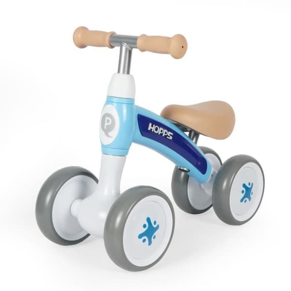 Qplay Hopps bärsele 4 hjul 50x23x40 cm Blå - DEVESSPORT - Barn - Vadderat säte