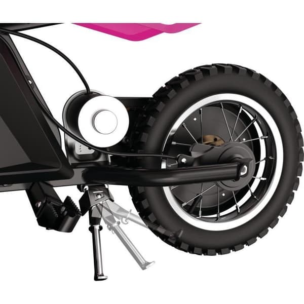 Barns elektriska motocross Dirt Rocket MX125 - RAKHYL - Rosa - 2 hjul - Batteri - 40 minuter