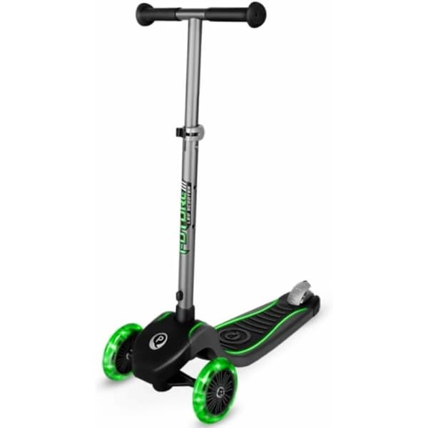 Sparkcykel Ociotrends Eco Future Scooter Grön 3 hjul