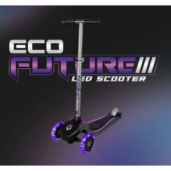 Sparkcykel Ociotrends Eco Future Scooter Grön 3 hjul
