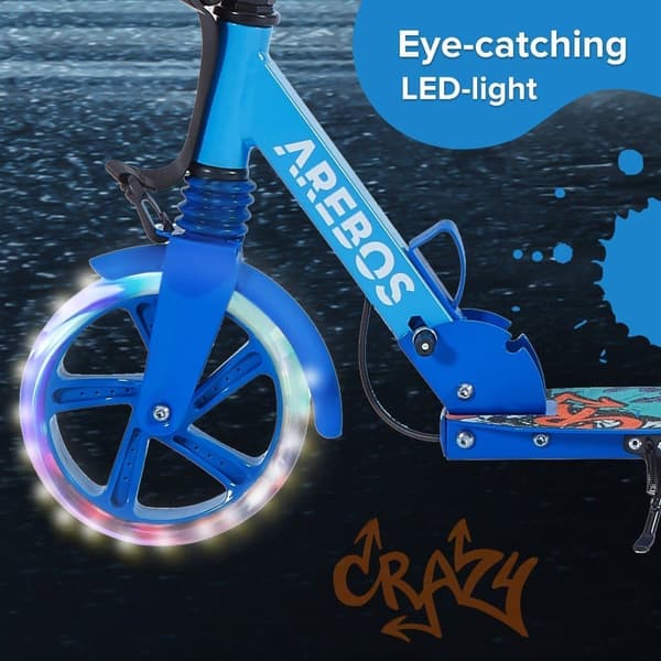 Løbehjul med LED