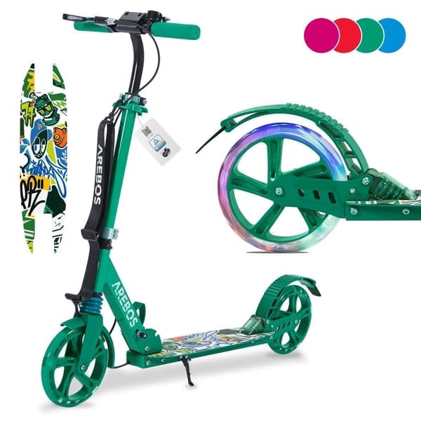 Løbehjul med LED