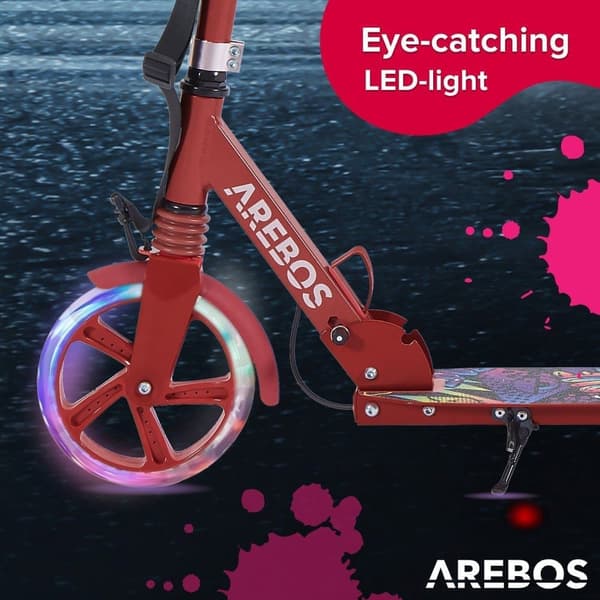 Løbehjul med LED