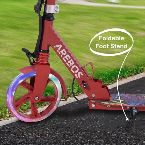 Løbehjul med LED